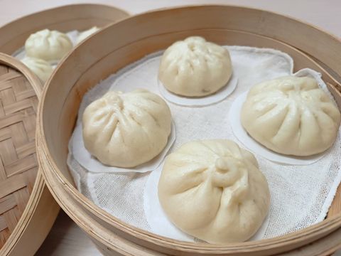 蔥肉手工包子