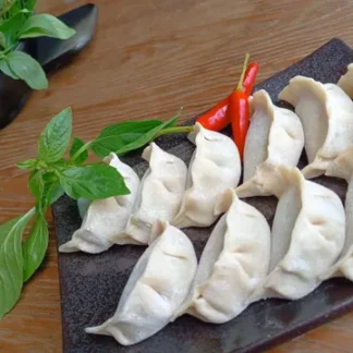 打拋豬肉水餃(辣)
